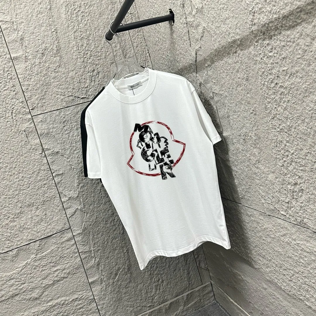 Moncle* *2025 New Arrival Classic Black White T Same Style Size： S （90-130 ） M （120-150 ） L （140-165 ） XL （160-180 ） XXL （180-210 ） ：Black White